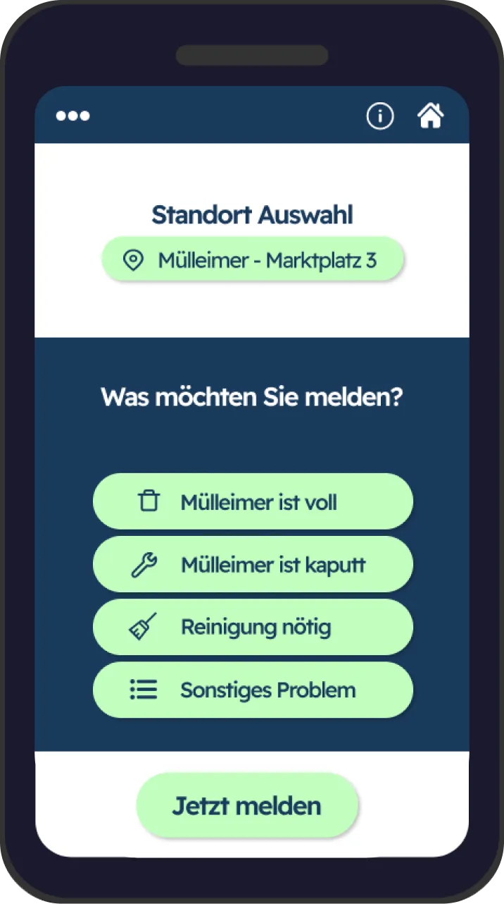QR defect reporter app